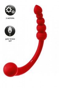 dvustoronniyvibratorblackredbytoyfakrasnyy35sm