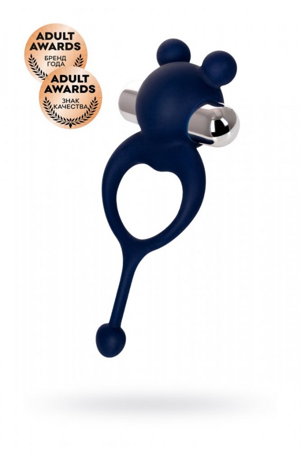 vibrokoltsoskhvostikommickeysilikonsiniy125sm