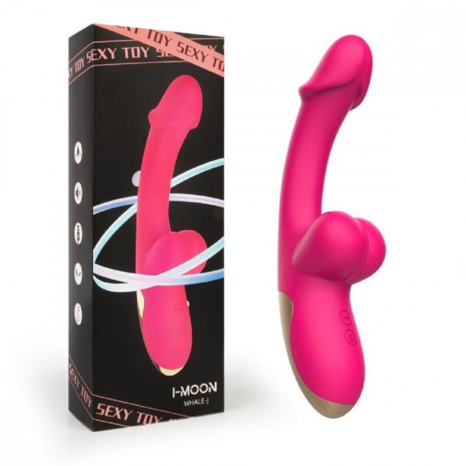 vibromassazhersklitoralnoystimulyatsiey10rezhimovrozovyy204sm